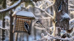 cold-weather suet visitors cold-weather suet visitors
