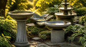 concrete bird bath styles concrete bird bath styles