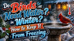 do birds need water in winter do birds need water in winter