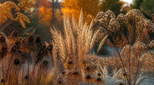 fall seed heads fall seed heads