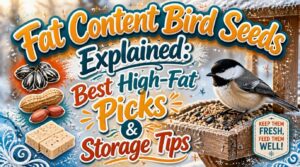 fat content bird seeds