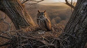 great horned owl nest structure and materials great horned owl nest structure and materials