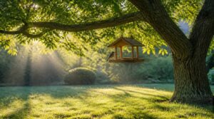 high-canopy shade with open sightlines high-canopy shade with open sightlines