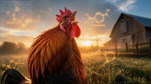 hormones drive frequent rooster crowing hormones drive frequent rooster crowing