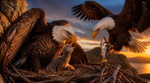 how eagle parents care how eagle parents care