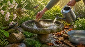 how often to clean bird baths how often to clean bird baths