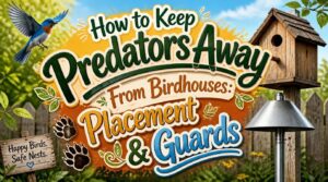 how to keep predators away from birdhouses