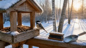 keep winter bird food safe keep winter bird food safe