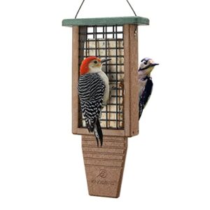 Kingsyard Recycled Plastic Suet Bird B0B97JR334
