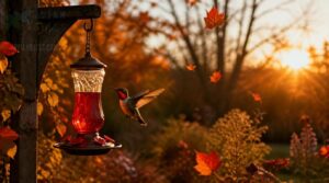 leave feeders up through fall leave feeders up through fall