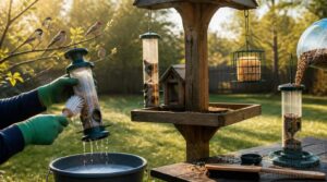 maintain a healthy feeding station maintain a healthy feeding station
