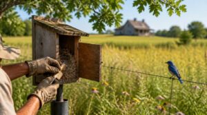 maintain houses for returning bluebirds maintain houses for returning bluebirds