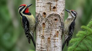 male and female markings male and female markings
