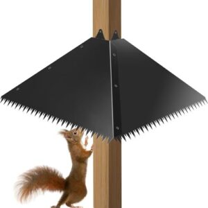 Metal Squirrel Baffle for 4x4 B0DX66948M