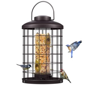 Mosloly Caged Bird Feeders Metal B0B27WDPRD