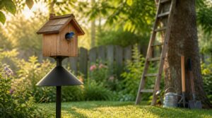 mount, protect, and maintain your birdhouse mount, protect, and maintain your birdhouse