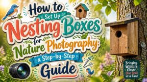 nesting boxes for nature photography