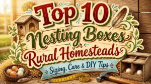 nesting boxes for rural homesteads