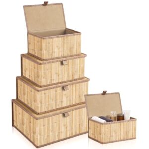Newtay Set of 5 Bamboo B0H1RB3TRX