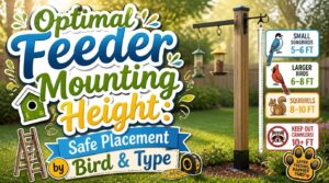 optimal feeder mounting height