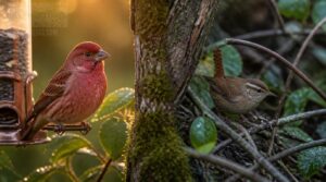 purple finch vs house wren purple finch vs house wren