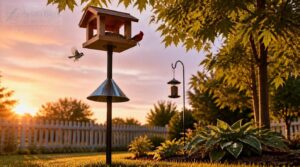 recommended bird feeder pole height recommended bird feeder pole height