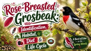 rose breasted grosbeak rose breasted grosbeak