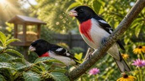rose-breasted grosbeak diet and feeding rose-breasted grosbeak diet and feeding