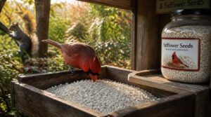 safflower seeds: 20% fat safflower seeds: 20% fat