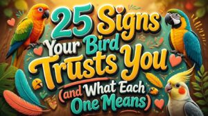 signs your bird trusts you signs your bird trusts you