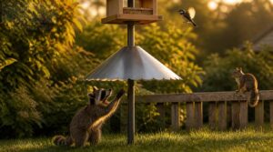 sizing baffles for raccoons and squirrels sizing baffles for raccoons and squirrels