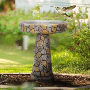 SKYFIRE Stone Like Outdoor Bird B0DCZKQ465