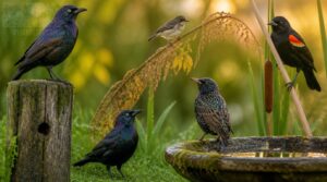 small black birds in backyards small black birds in backyards