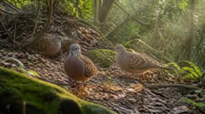 small ground-dwelling doves small ground-dwelling doves
