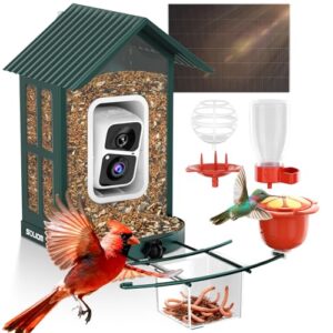SOLIOM Bird Feeder with Camera, B0F53HDQ55