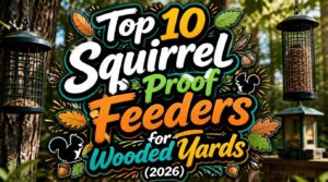 squirrel proof feeders for wooded yards