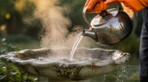 step 2: apply hot water step 2: apply hot water