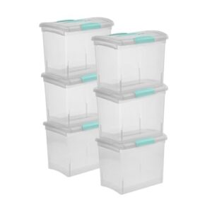 Sterilite 6 Pack Nesting ShowOffs, Stackable B00IPDD8KI