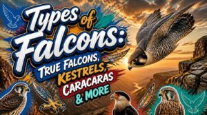 types of falcons types of falcons