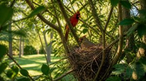 typical cardinal nesting heights typical cardinal nesting heights