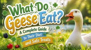 what do geese eat what do geese eat