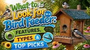 what to look for in a bird feeder