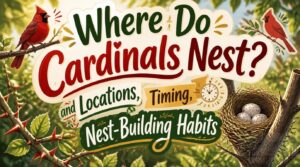 where do cardinals nest where do cardinals nest