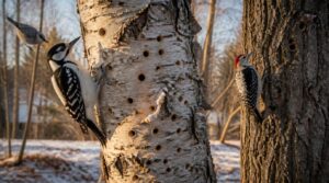 woodpeckers and tree-climbing birds woodpeckers and tree-climbing birds